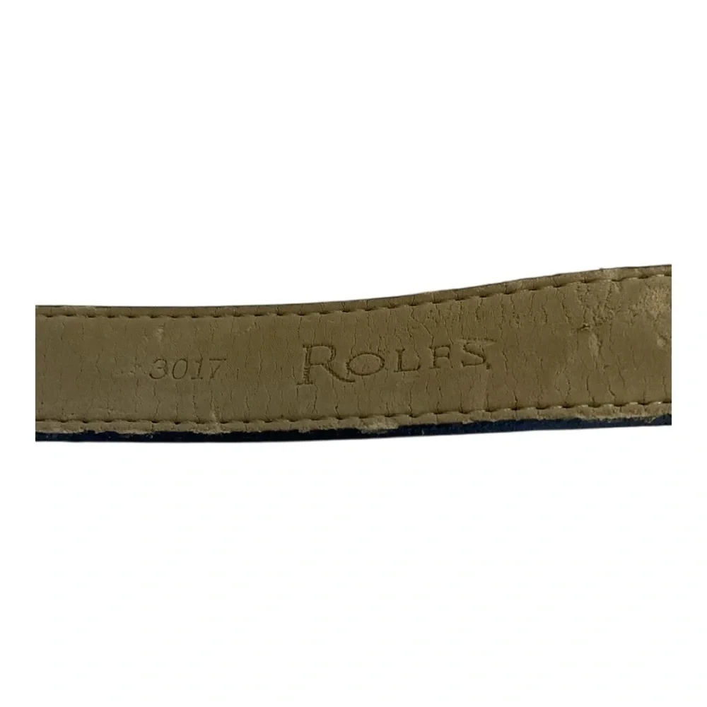 Rolfs Patchwork Leather Belt Size 29 | Brass Buckle | Multicolor Western Boho